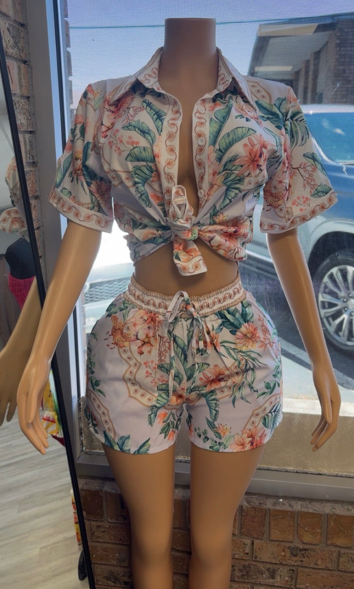 Walk tha Coast Short Set