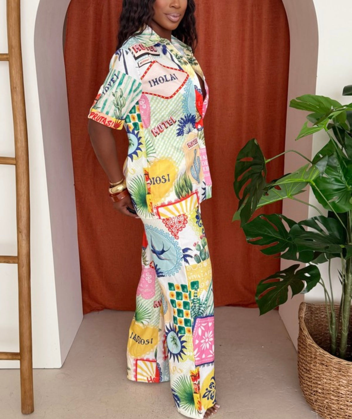 Casual Getaway Pants Set