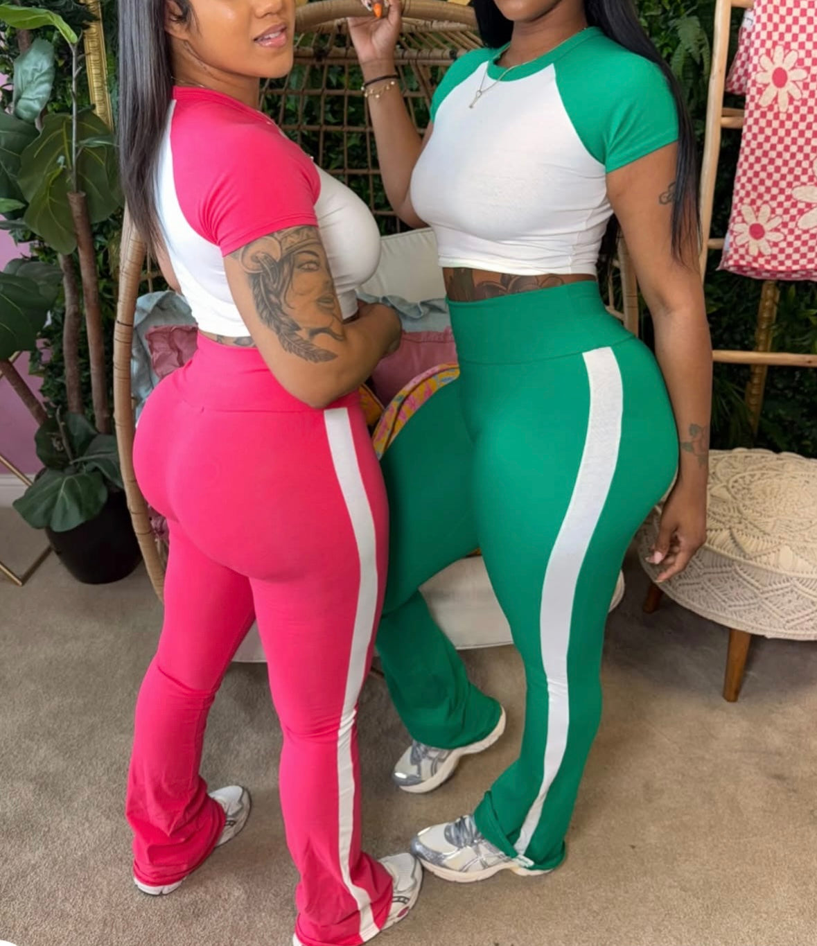 Call my Name Flare Leggings Set