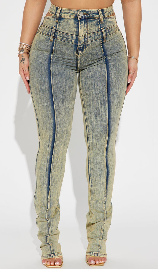 Sidebar Bootcut Jeans